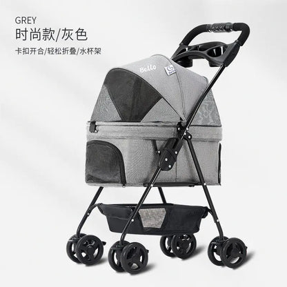 Bello OSM - M02S Lightweight Folding Pet Stroller - SJ MART