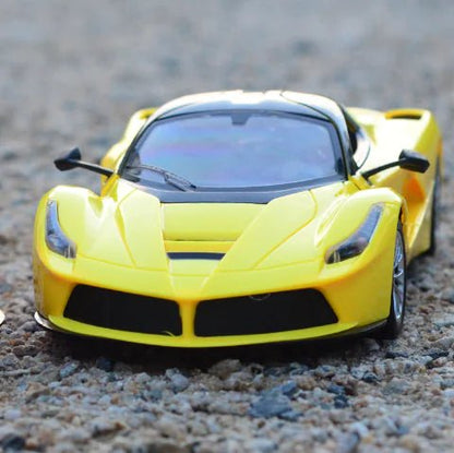 Large Electric Remote Control Car - Realistic Red 1:14 - SJ MART