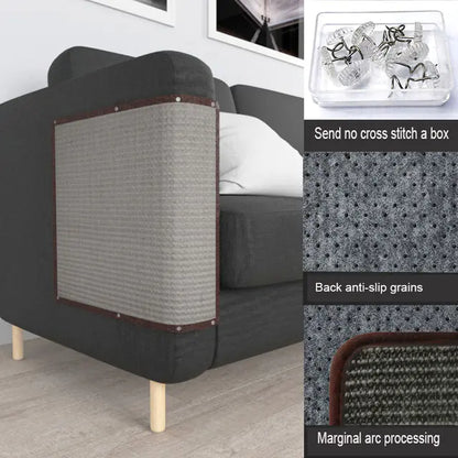 Cat Scratch Board with Sisal Toy and Nail Care - SJ MART