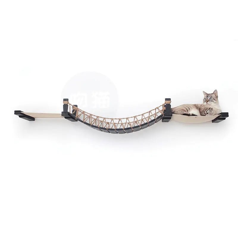 Cat Suspension Bridge Soft Ladder with Accessories - SJ MART