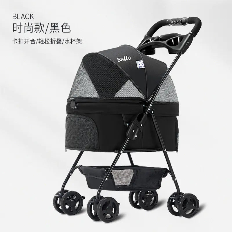 Bello OSM - M02S Lightweight Folding Pet Stroller - SJ MART