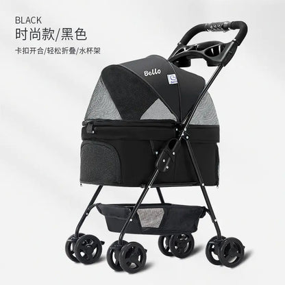Bello OSM - M02S Lightweight Folding Pet Stroller - SJ MART