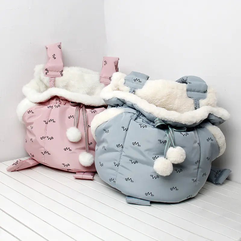 Winter Pet Cat and Dog Warm Front Carrier Backpack - SJ MART