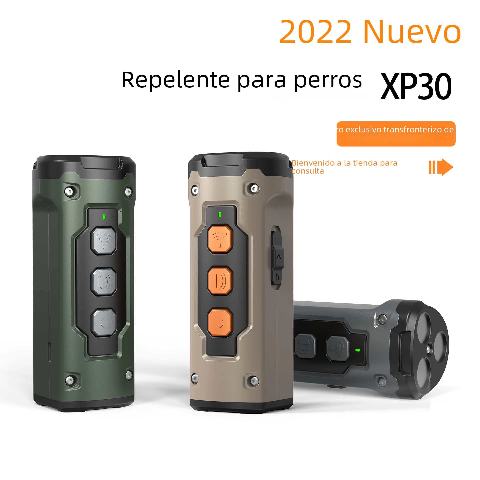 2023 Ultrasonic Dog Repeller with Flashlight Feature - SJ MART