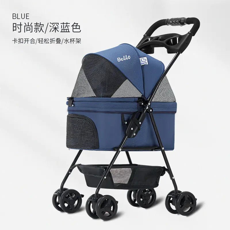 Bello OSM - M02S Lightweight Folding Pet Stroller - SJ MART