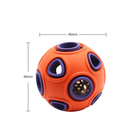 Glow - in - the - Dark Dog Toy Ball for Chewing (Medium/Large) - SJ MART
